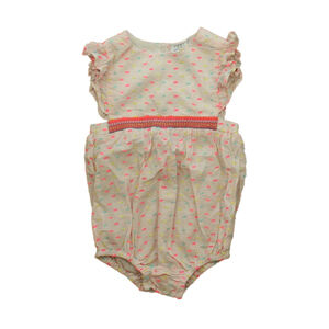 Egg Girls Pink | Aqua | Yellow Romper size: 6 Months